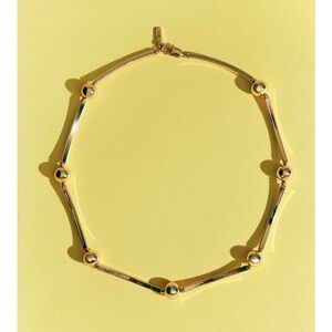 ZARA WOMAN GOLDEN METAL PIECE NECKLACE 1011/017 SS25